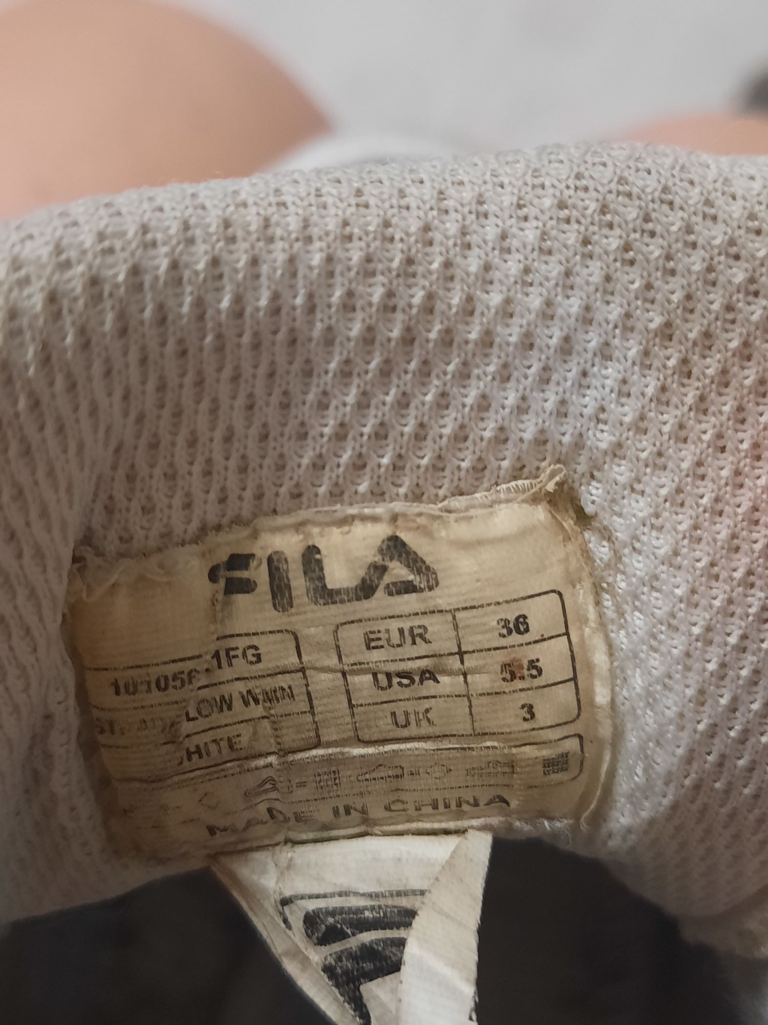 Buty adidasy FILA dla dziewczynki dziewczęce roz. 36 .Stan bardzo dobr