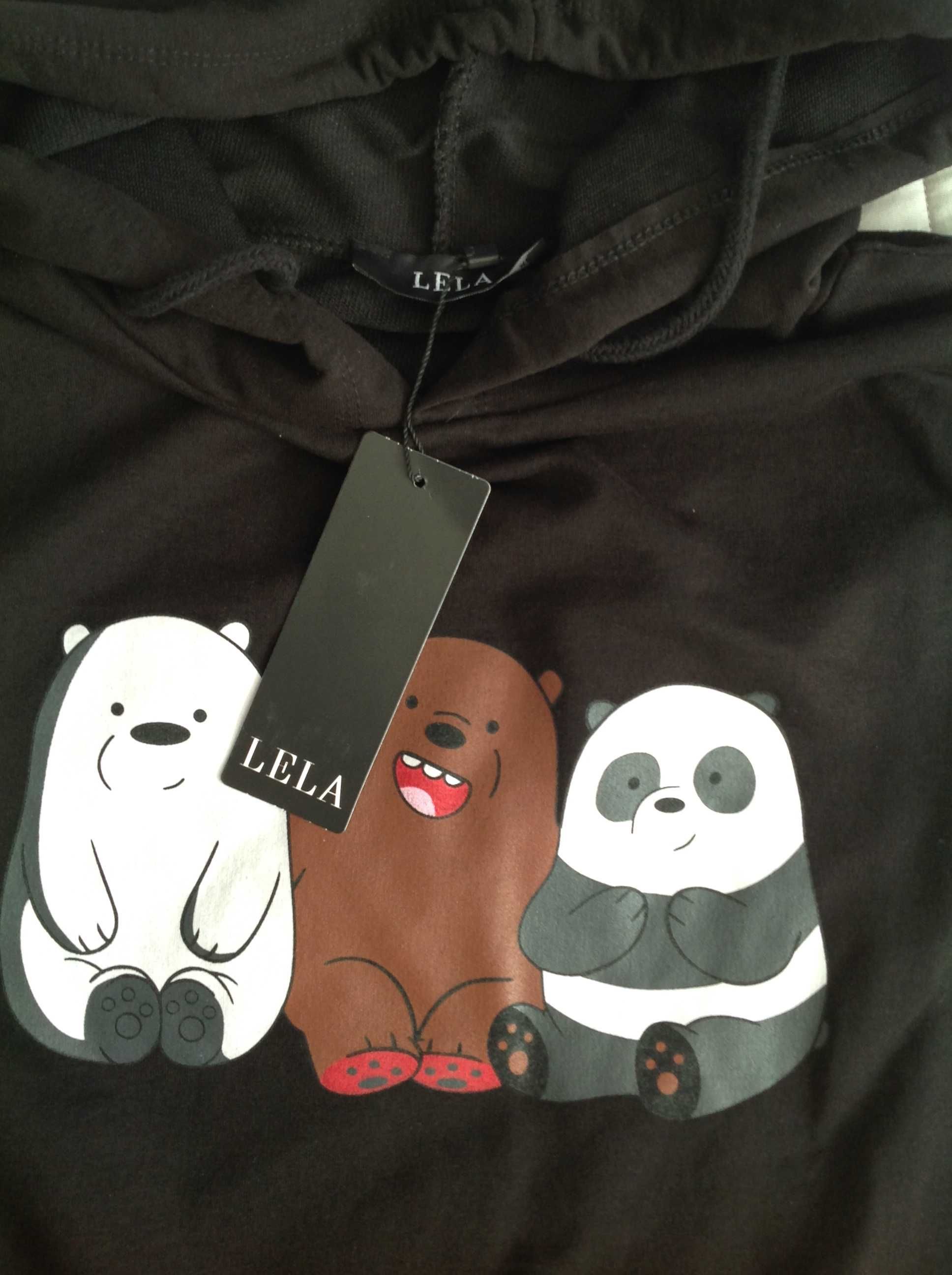 LELA bluza z miśkami "We Bare Bears" / Między nami, misiami