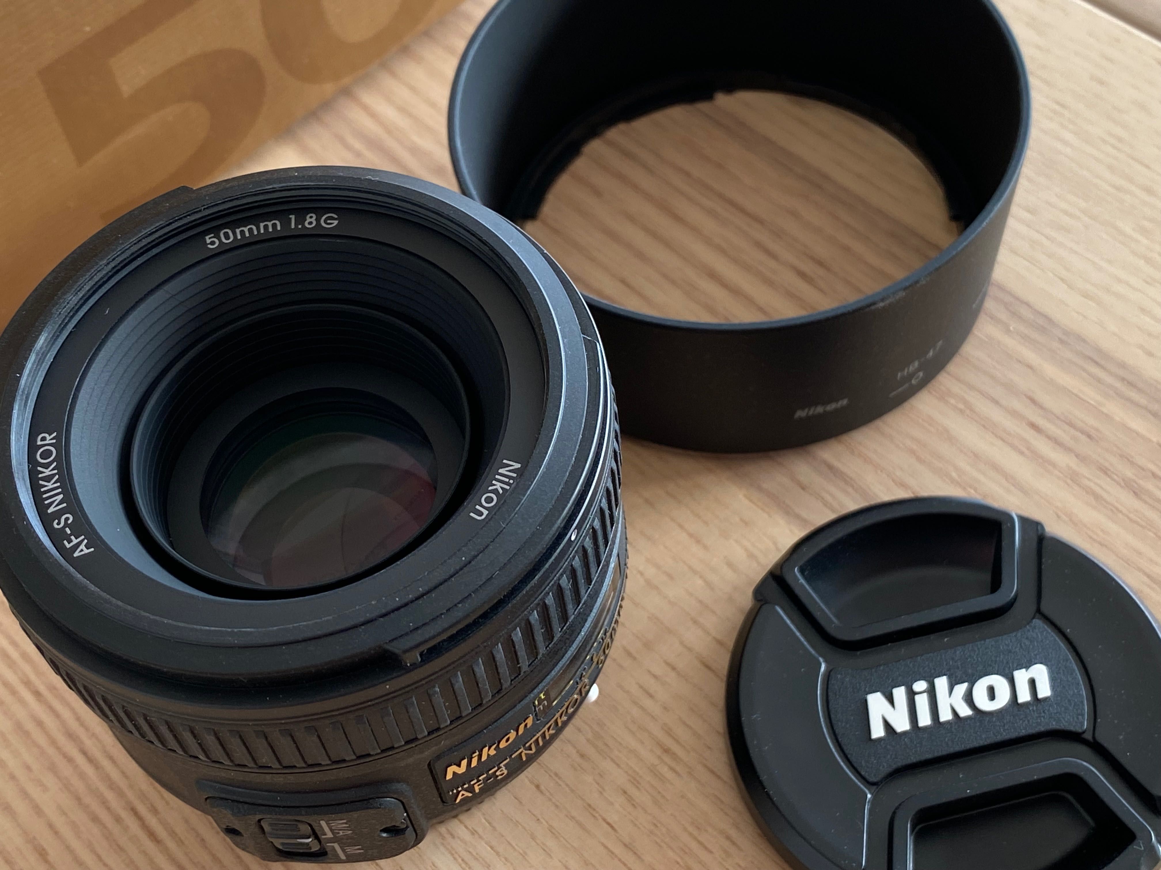 Obiektyw NIKON Nikkor 50mm f/1.8G AF-S - nowy