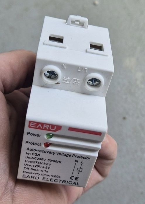 Захисне реле для Din-рейки