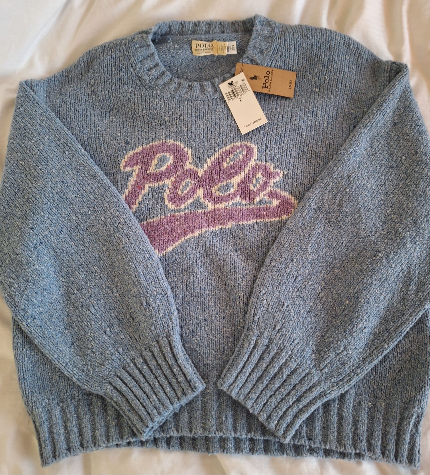 Polo Ralph Lauren sweter z logo L z 298 USD