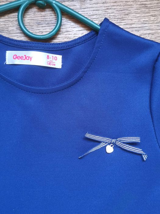 Платье школа 8-10 лет GeeJay синее