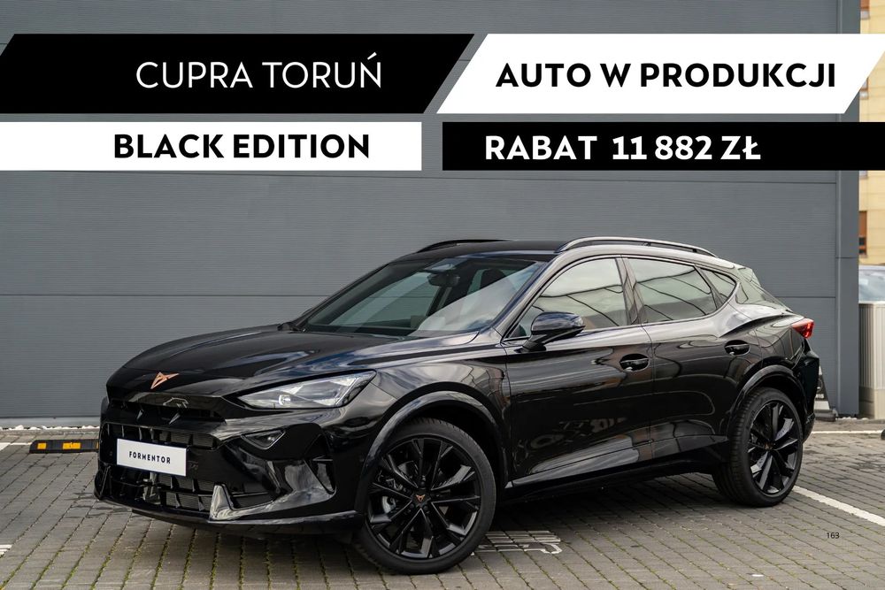 Cupra Formentor CUPRA Formentor 2.0TSI 204KM DSG - Black Edition