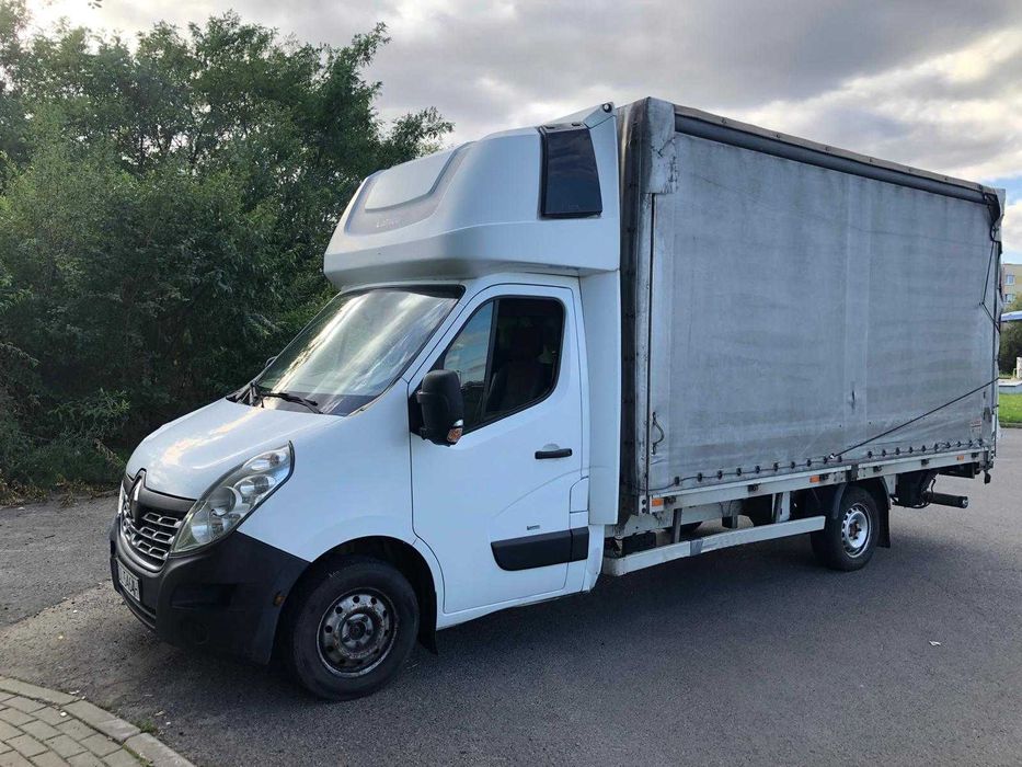 RENAULT Master 9palet winda bar obustronna firanka otwierany dach170KM