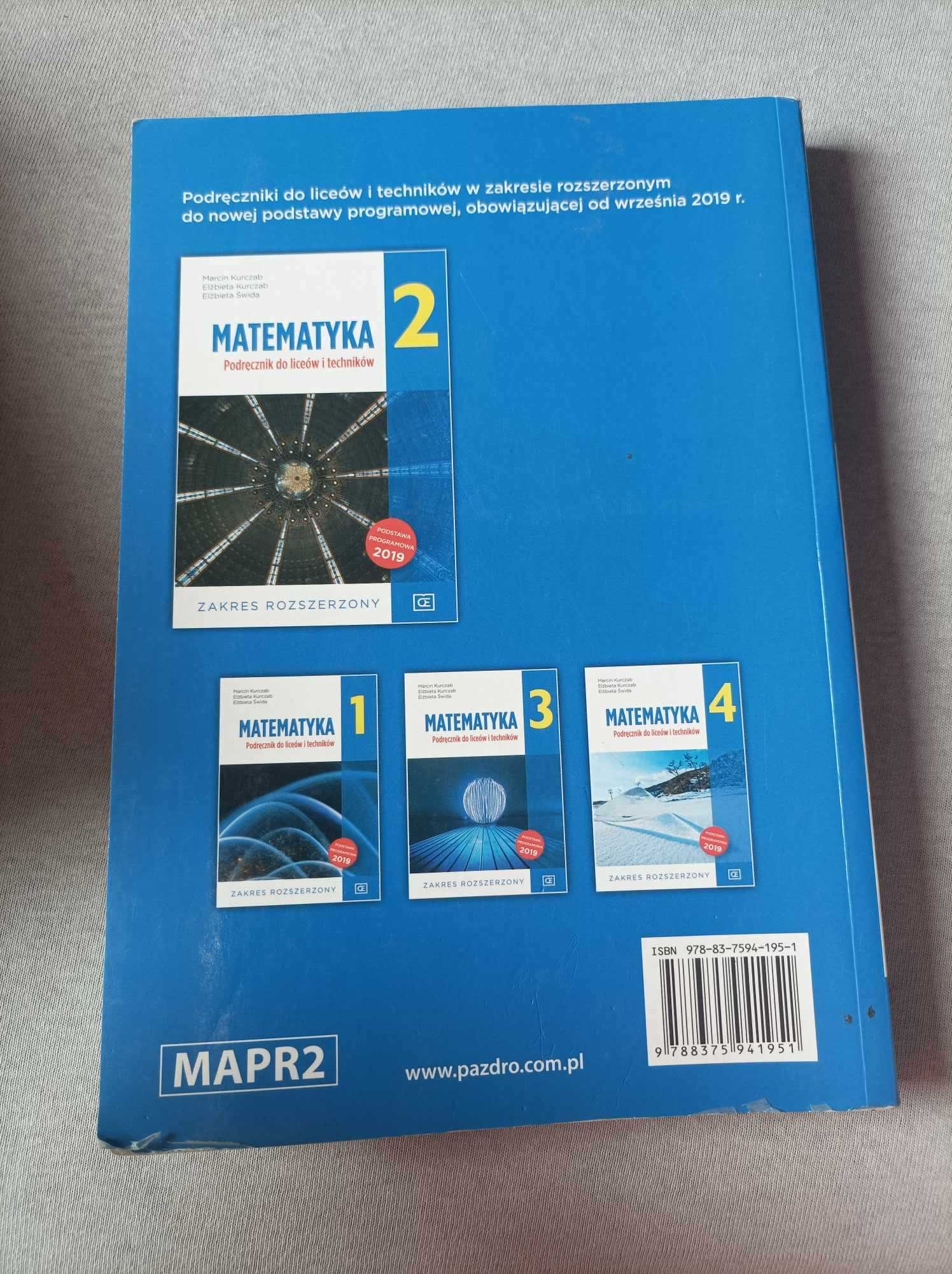 Matematyka 2 zakres rozszerzony