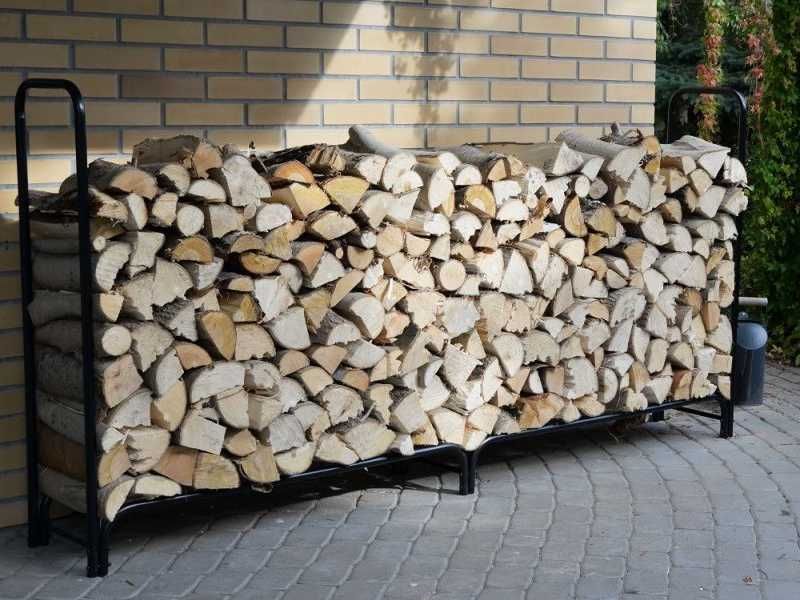 Metalowa Drewutnia Do Drewna Kominkowego – Stabilna i Estetyczna