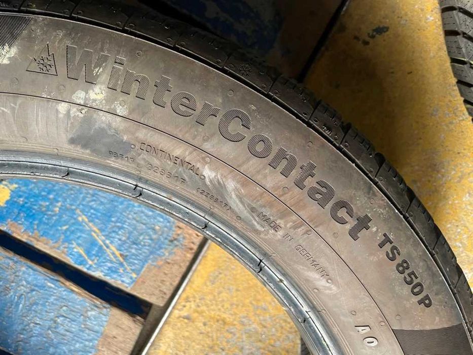 225/55 R17 Continental WinterContact TS850 P, шини 4 шт, 6,2 мм