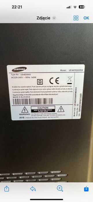 Telewizor SAMSUNG