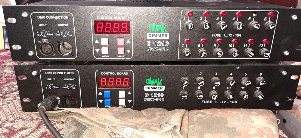 Dimmer d1210 DMX512 контролёр