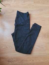 Jeansy czarne denim h&m mama M 38 spodnie
długie ciążowe rurki ciężarn