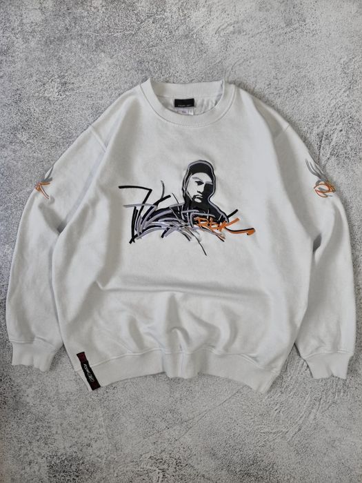 Винтажный свитшот худи Reebok ecko (L)