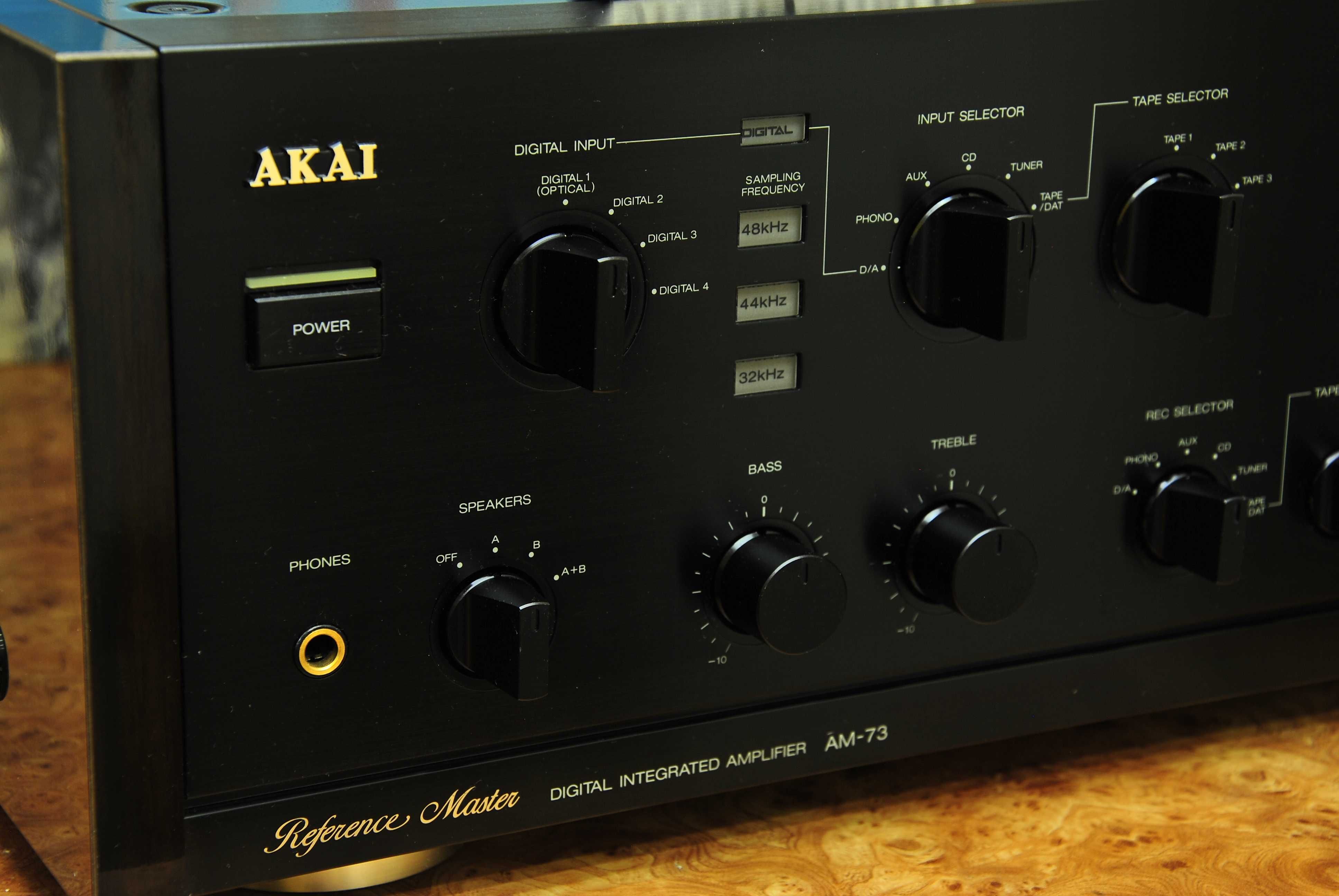 Hi-End усилитель AKAI AM-73 (654) 18кг от 100вт Много интересного!