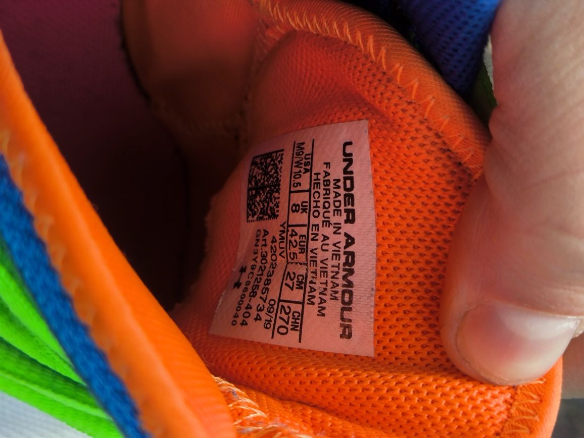 Buty do koszykówki męskie Under Armour Team Curry 7 rozmiar 42.5