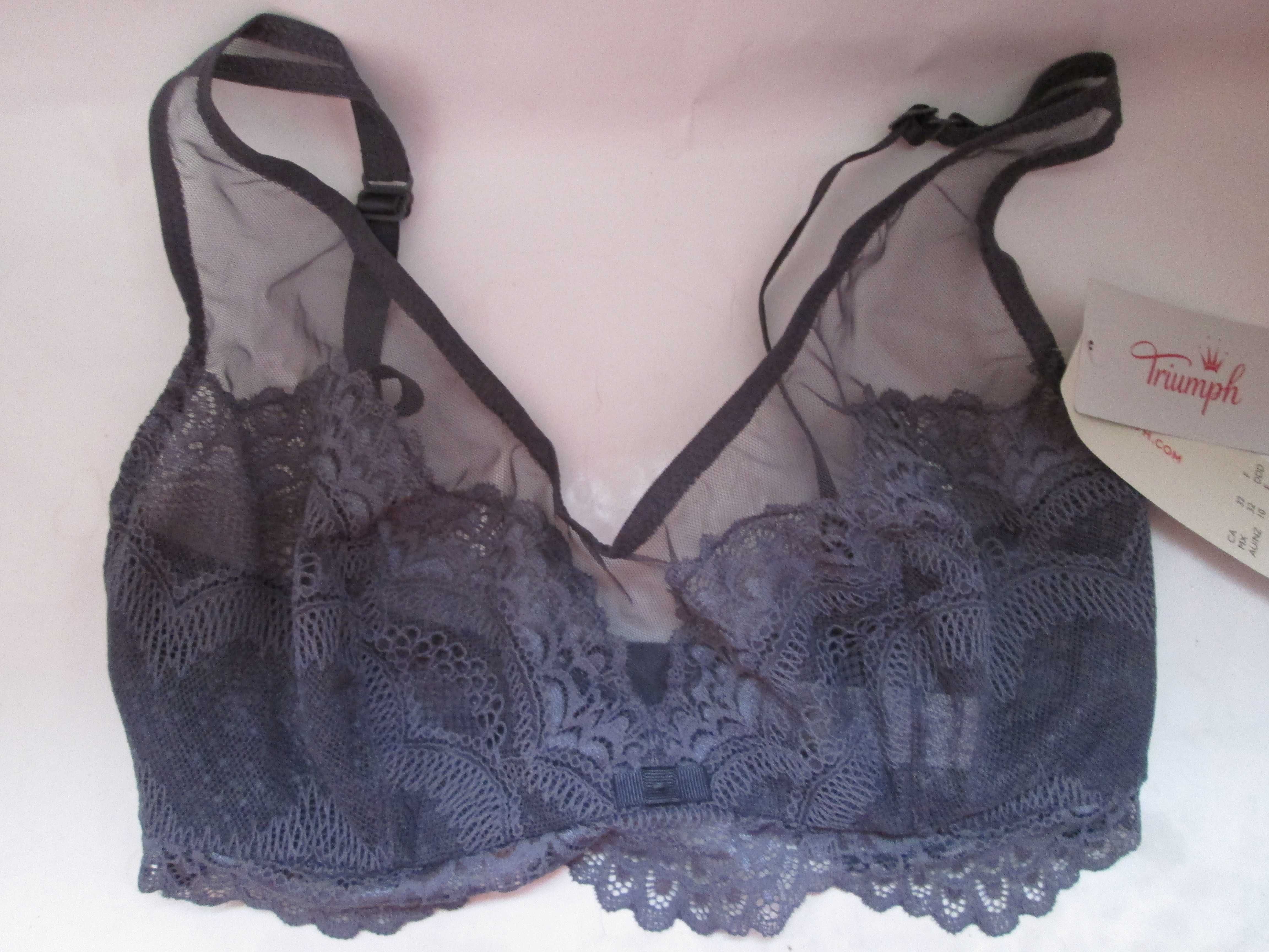 Triumph Beauty Full Darling biustonosz koronkowy fiszbiny 70F nowy
