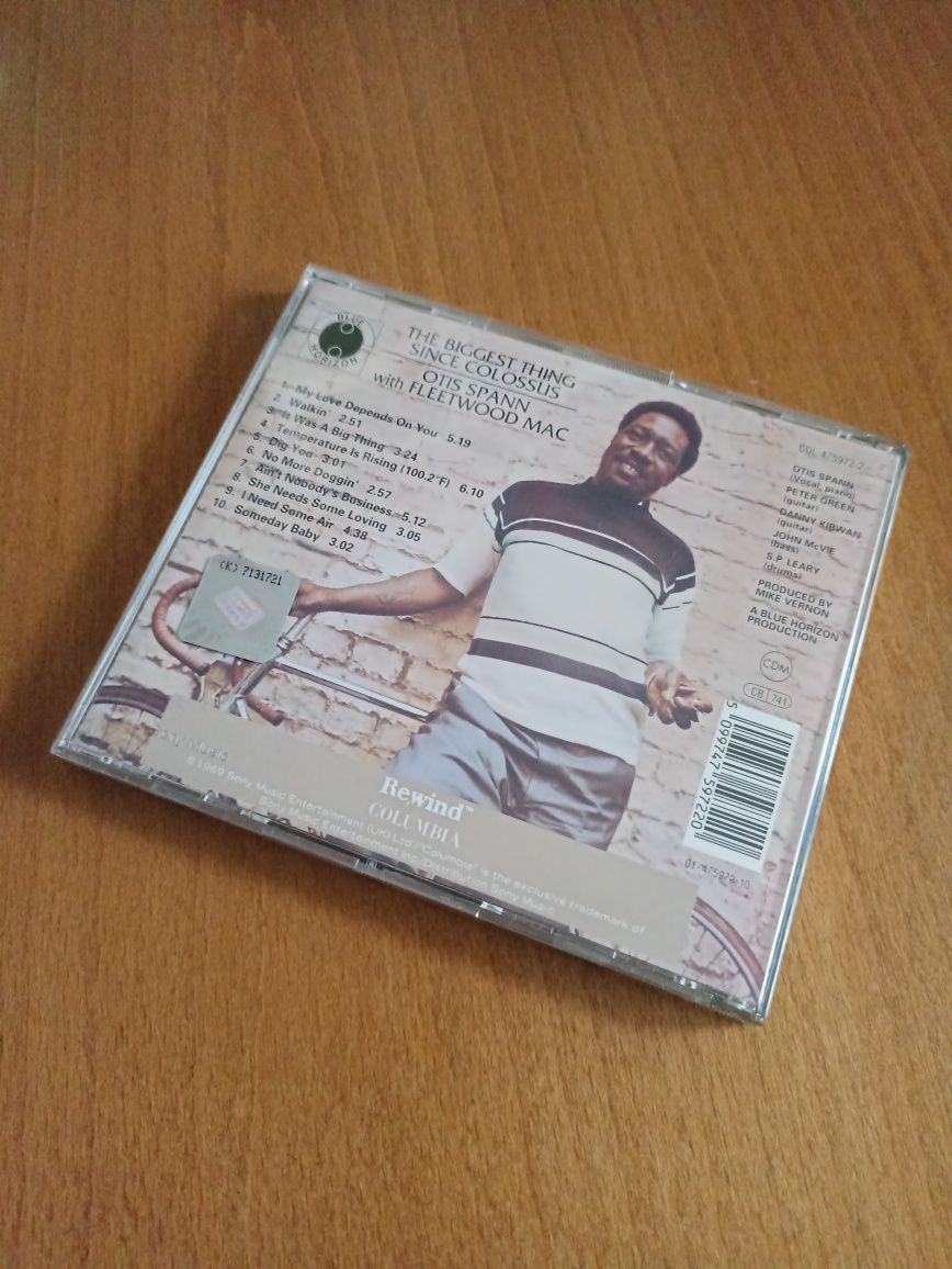 Otis Spann The biggest thing since Colossus płyta cd