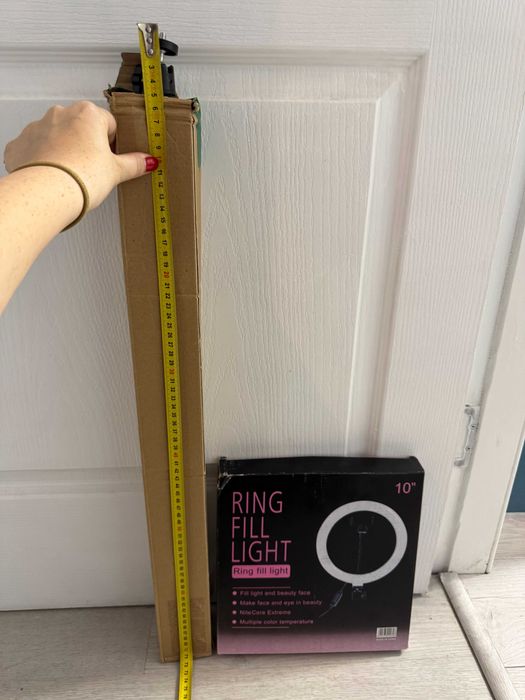 Світлодіодна кільцева лампа Ring Fill Light RL 10/QX260, діаметр 26 см