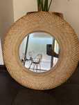 Lustro rattan Ikea