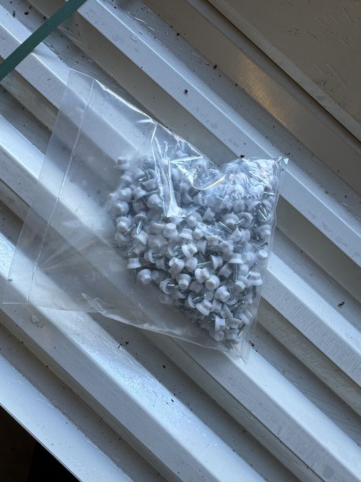 Chapa perfilada 3m lacadas de branco 270m2