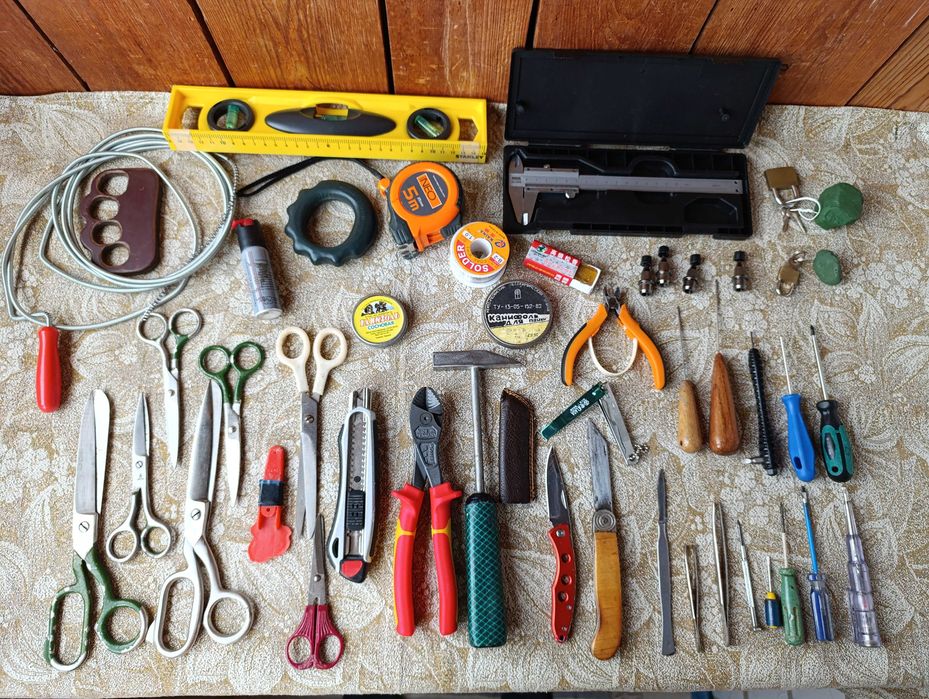 Лезвия для строительного ножа 18мм Hogert-Германия, Инструмент ручной