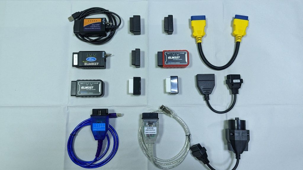 ELM327 OBD2 v1.5 на чипе PIC18F25K80+ USB на FTDI + проверка на авто