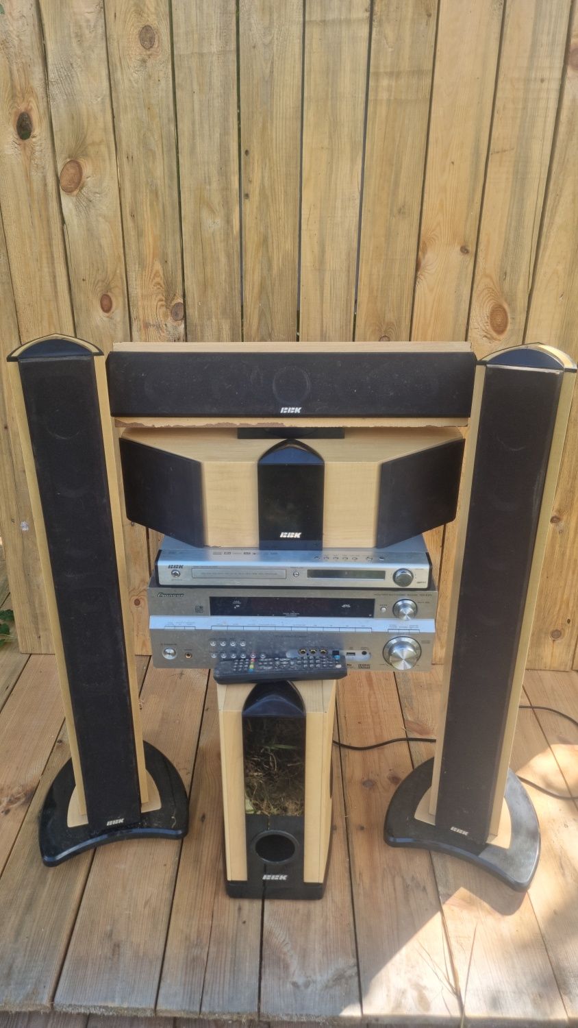 Домашній кінотеатр BBK DK1040S + Pioneer vsx-917v-s
