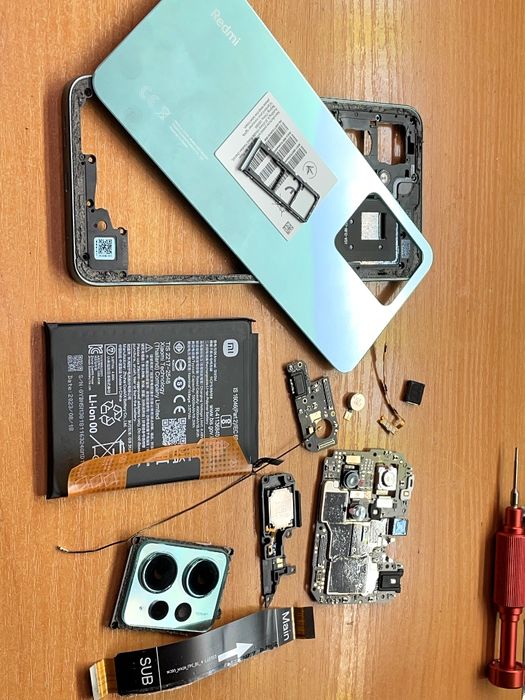 Запчастини Xiaomi Redmi Note 12 4g 23021RAA2Y 4/128 NFC