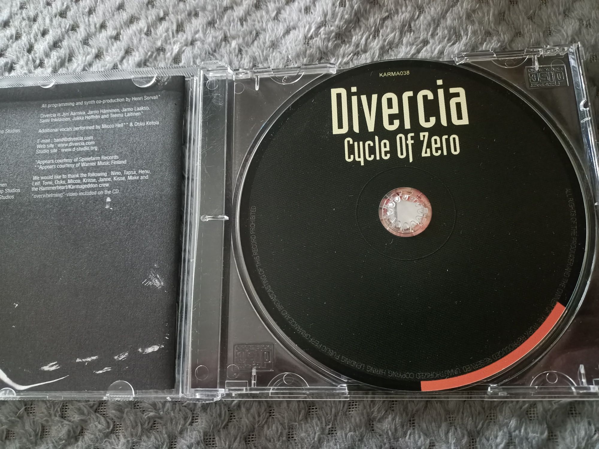 Divercia - Cycle Of Zero (CD, Album, Enh)(Gothic Metal, Melodic Death