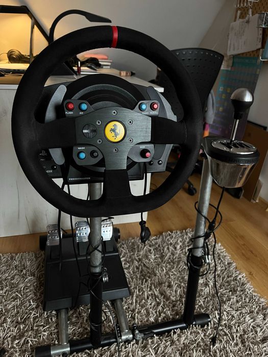 Thrustmaster T300 RS Alcantara edition + Shifter TH8A + Brake mod