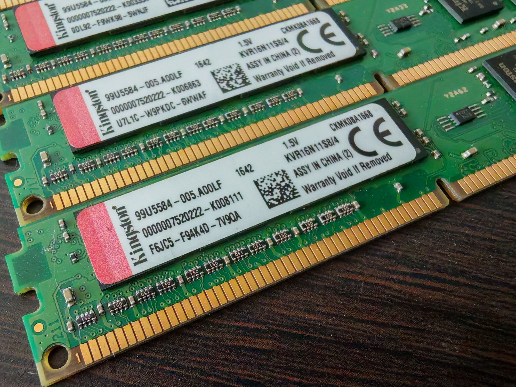 Pamięć RAM Kingston DDR3 16GB (4*4GB) 1600MHz