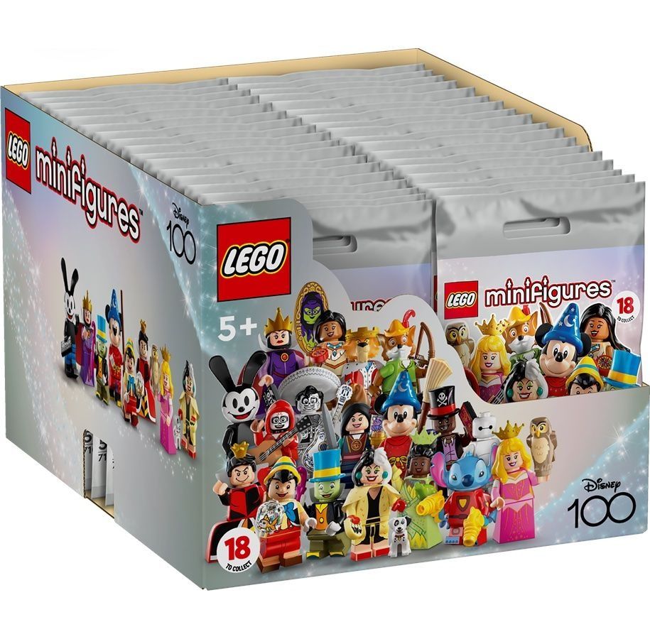 Lego figurki nowe 71038 Disney 100 komplet 18 sztuk