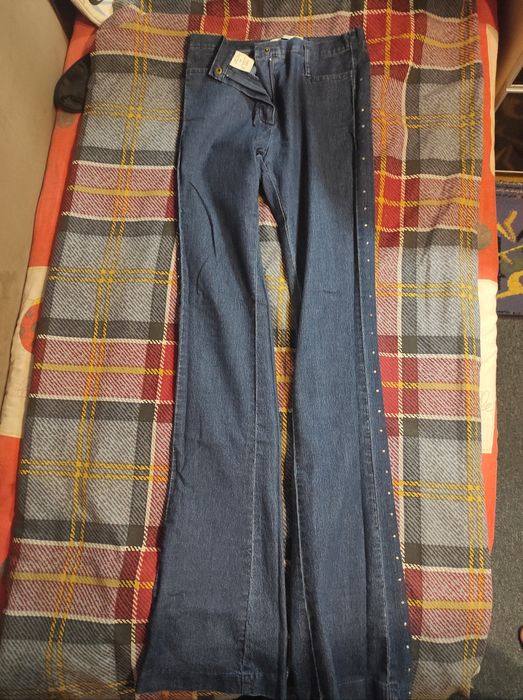 Джинси кльош з блискітками