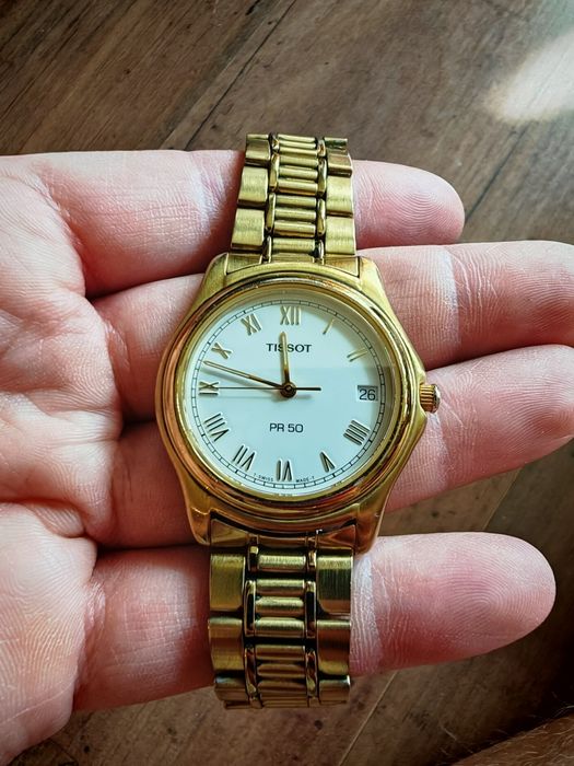 Zegarek damski Tissot PR 50 złoty