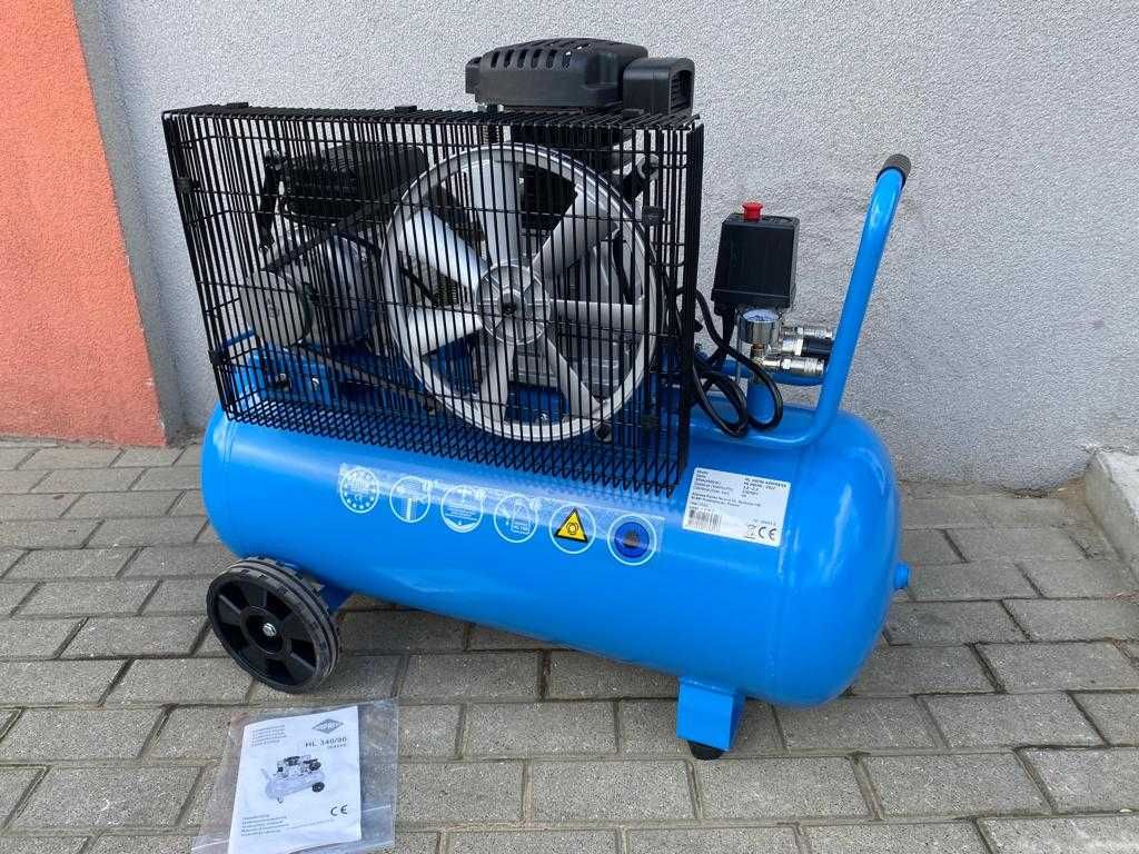 Kompresor dwutłokowy AirPress HL 340-90 Pasek 3kM 90L