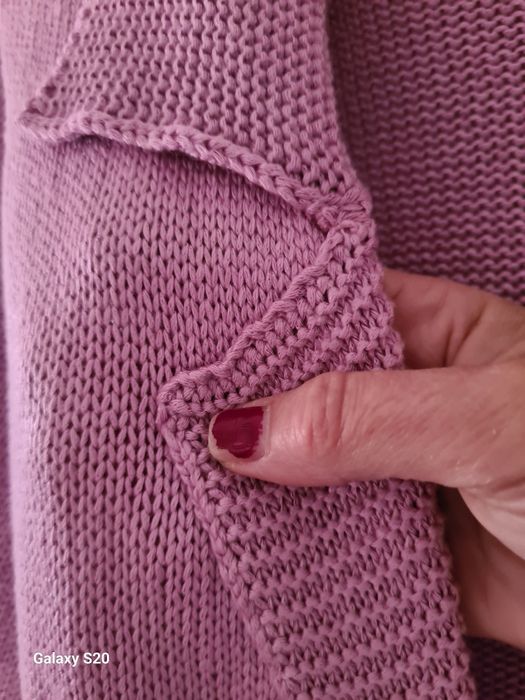 Casaco rosa malha para venda