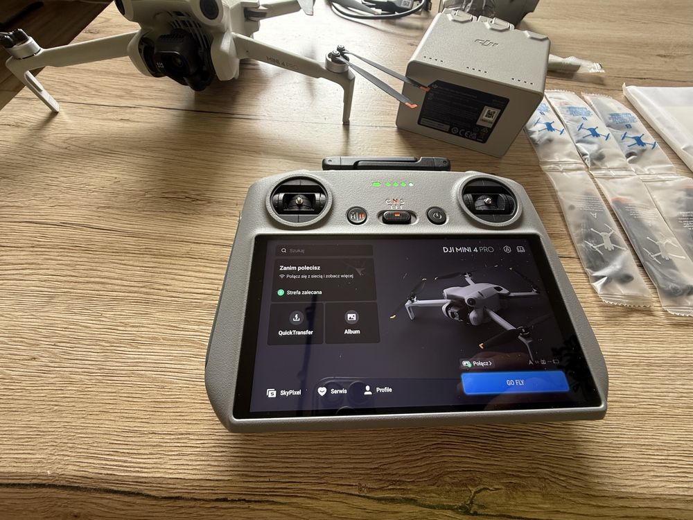 Dron Dji mini 4 pro Fly more Combo  (gwarancja)