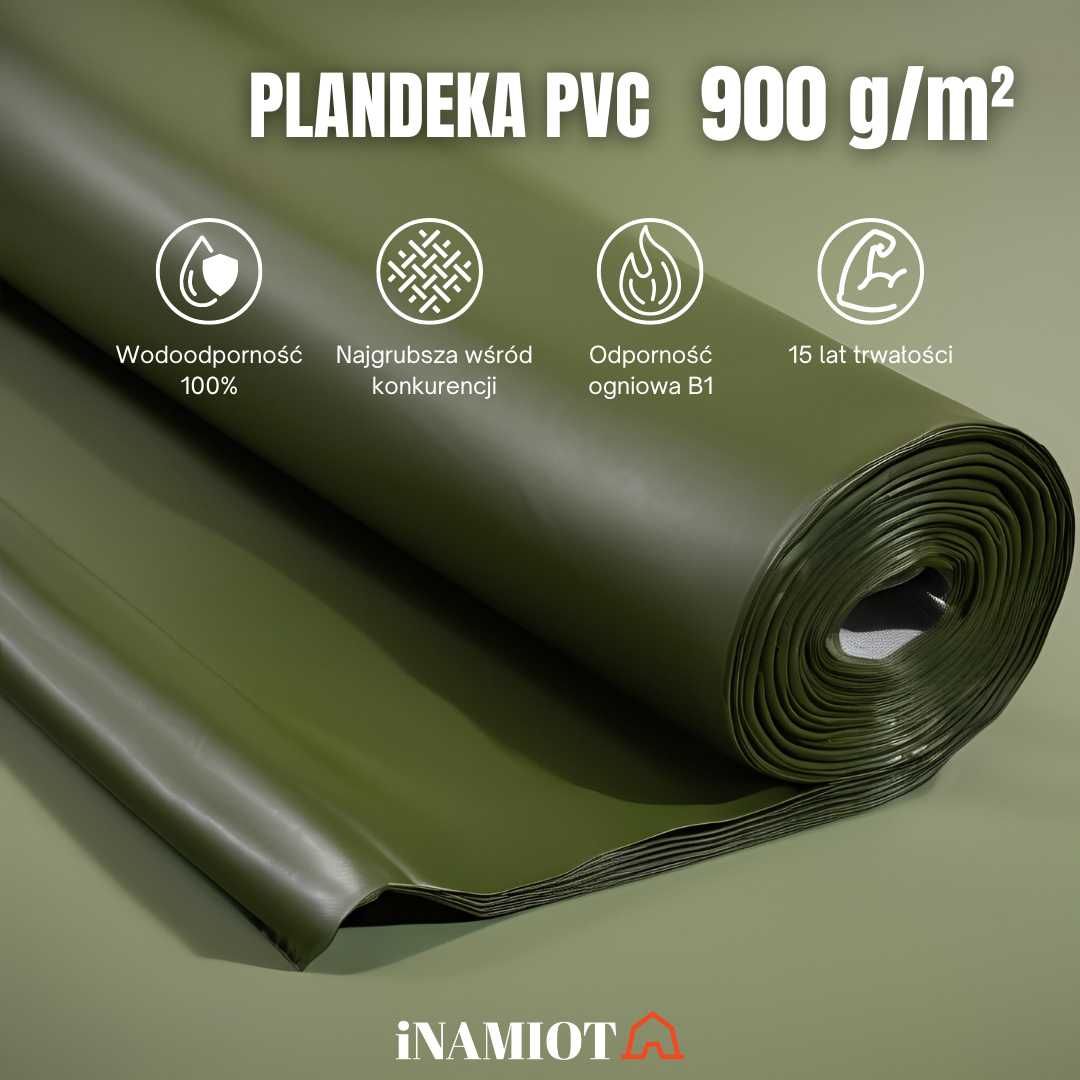 Hala namiotowa łukowa 6x9 plandeka 900g konstrukcja stalowa ocynk