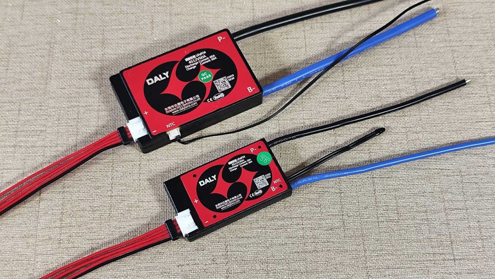 BMS Li-ion, LiFePo4 DALY, JK, JIKONG 12V - 60V БМС плата защиты для ак