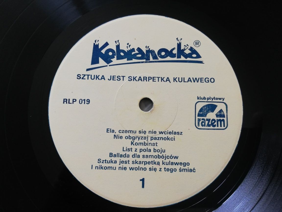 Kobranocka - Sztuka jest skarpetką kulawego LP