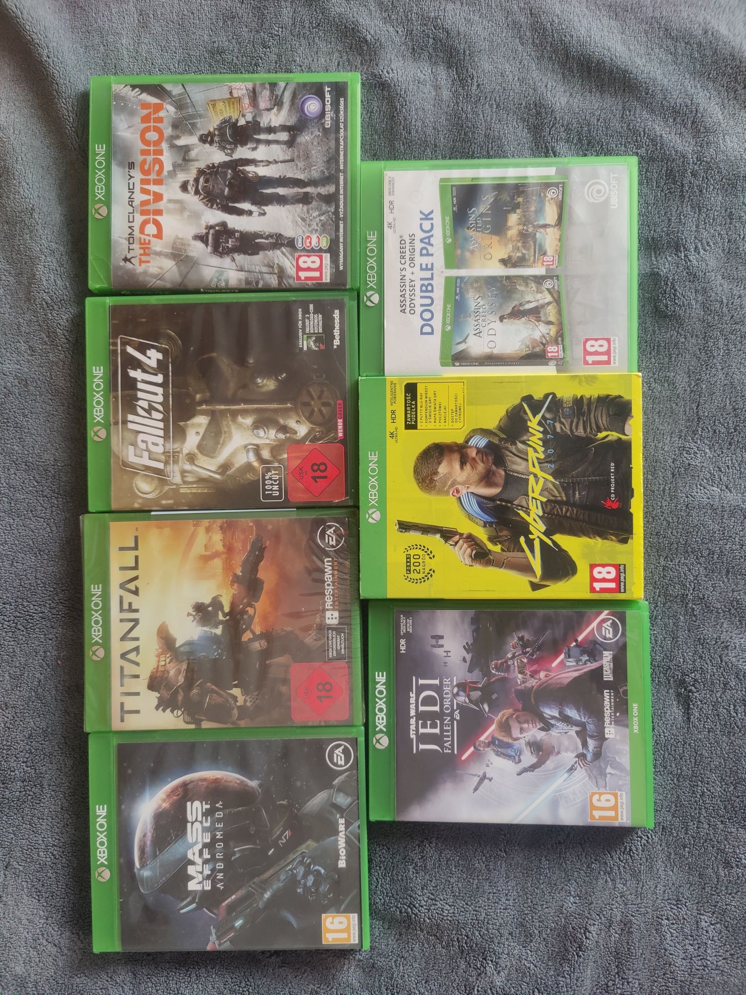 Gry Xbox one/PS4  stan bardzo dobry