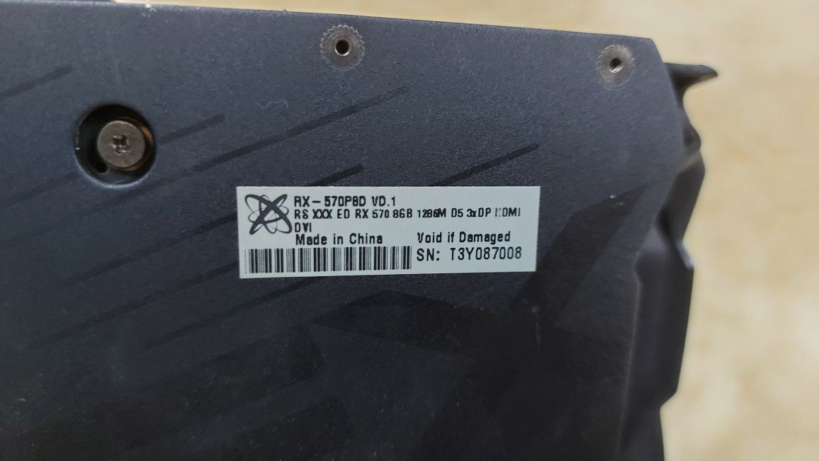 Відеокарта XFX 8gb
