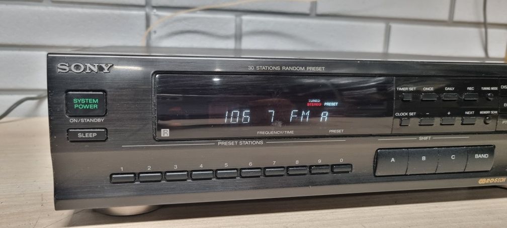 Tuner radiowy Timer SONY st-a790