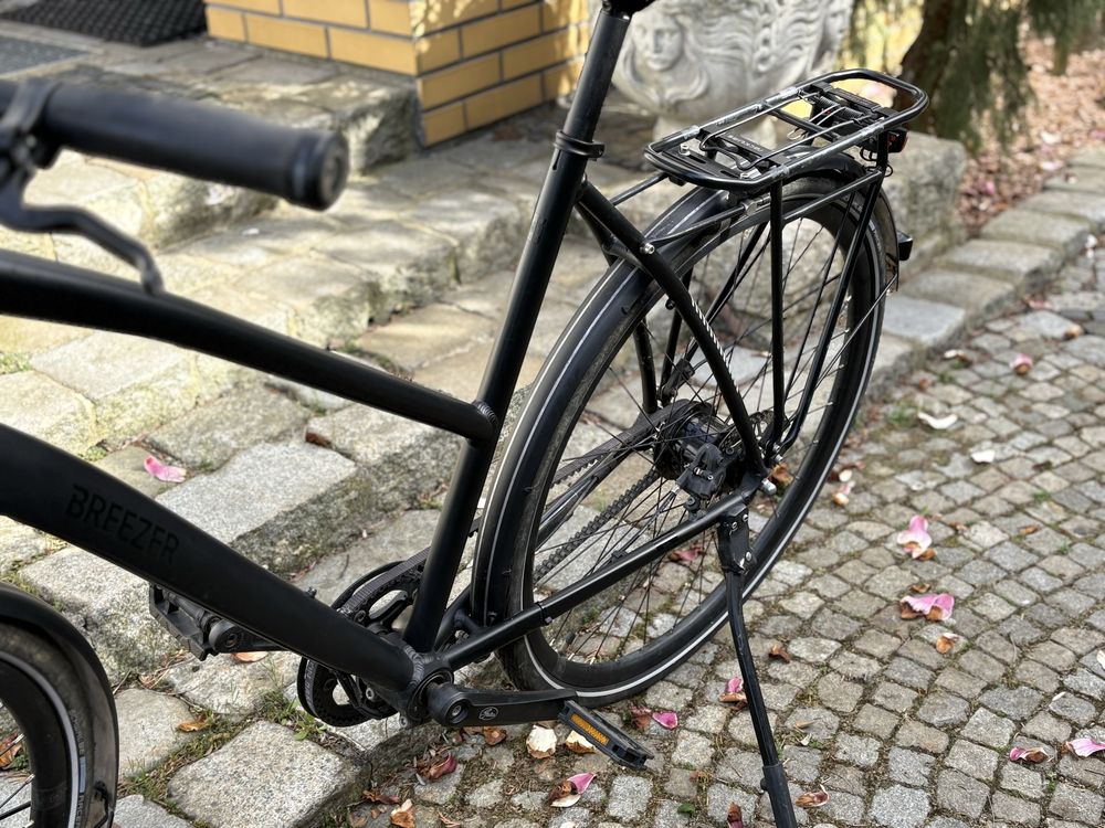 Rower damski Breezer Beltway 11; alfine 11, pasek, wzrost 170-180cm
