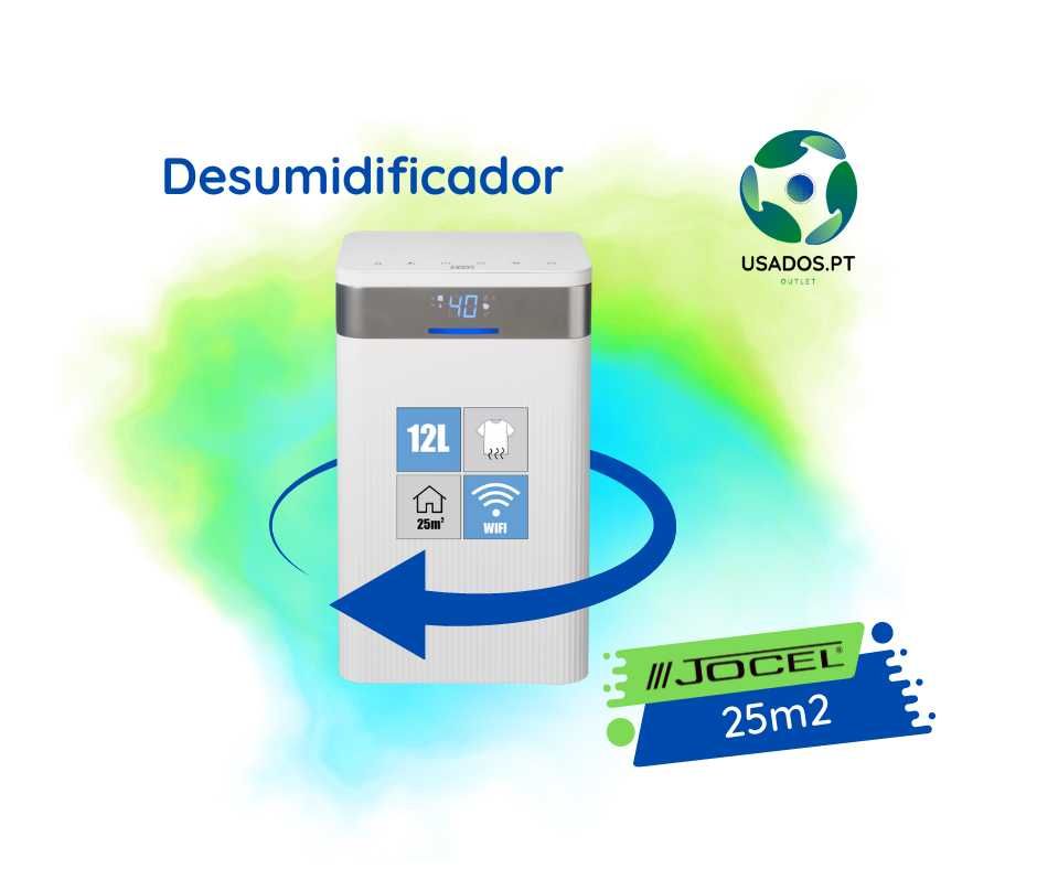Desumidificador 12L dia - 25m2 Jocel