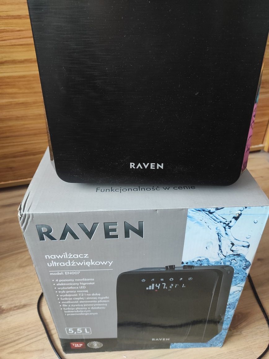 Nawilżacz ultradźwiękowy Raven na pilota