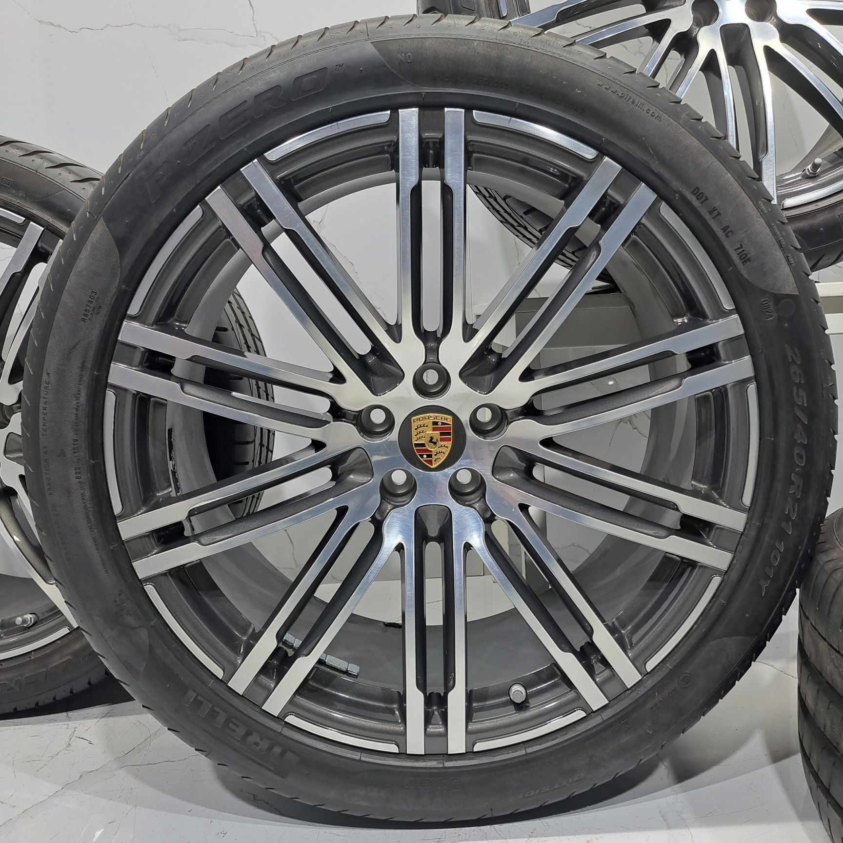 Jantes 21" Originais Porsche Macan Turbo 5x112 com pneus