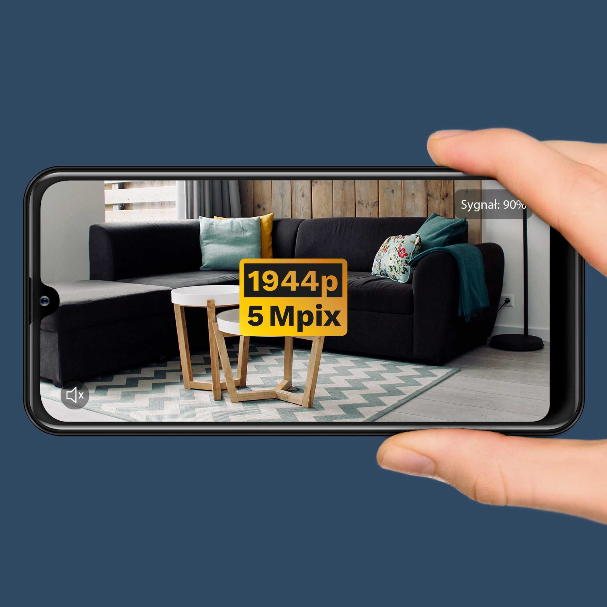 Kamera Wi-Fi zewnętrzna z Halogenem  Kruger&Matz Connect C80 Tuya