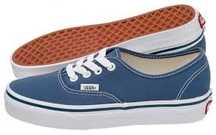 trampki VANS authentic niebieskie navy uk 4,5 rozmiar 37 - jak nowe