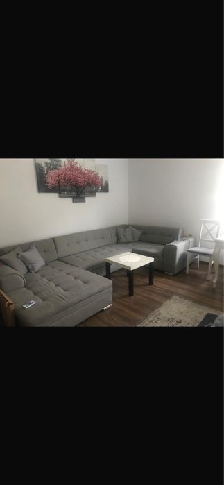 Naroznik kanapa narozna szara duza!