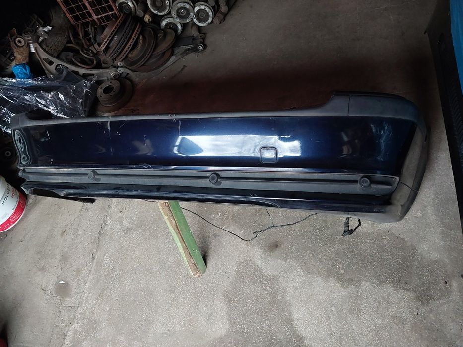 Bmw e 46 touring kombi orientblau tylny zderzak tył pdc niebieski
