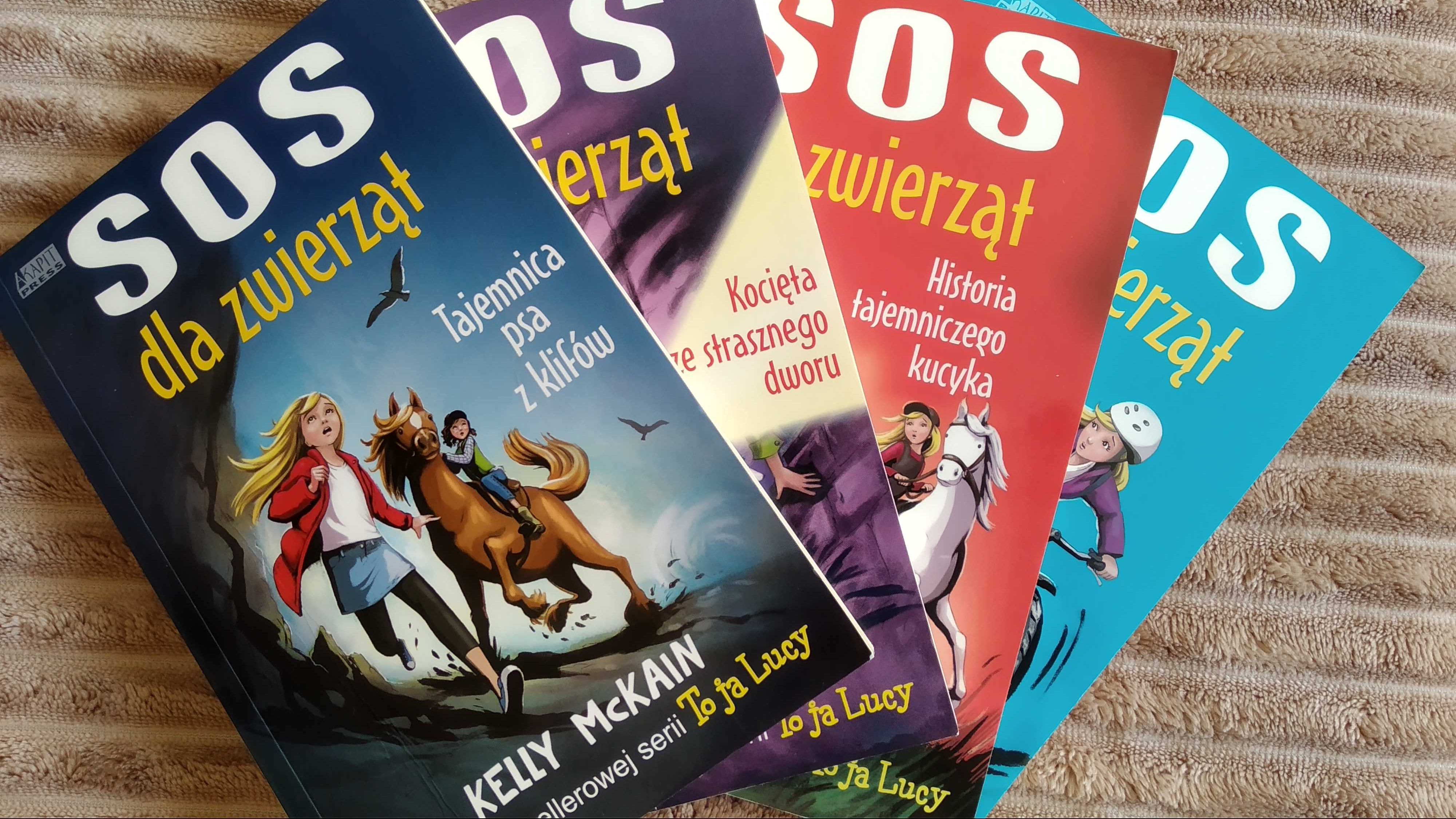 ,,S.O.S. dla zwierząt" - Kelly McKain [Zestaw]